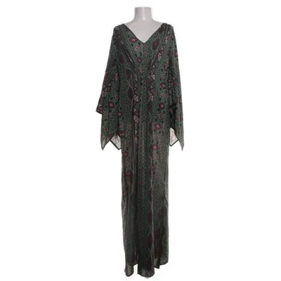 Långklänning (Grön, Flerfärgad) från Moksha Polyester