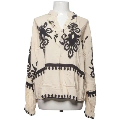 Blouse (Beige, Zwart) van Marta Viscose