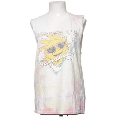 Tanktop (Roze, Geel, Wit) van Colortone Katoen