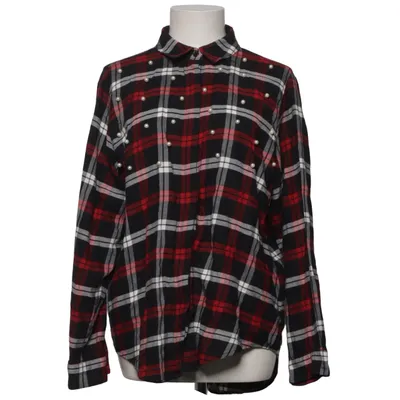 Flannel shirt (Black, Red, White) from Zara Basic Collection Cotton