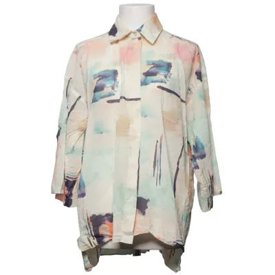 Short sleeve shirt (Beige, Multicolored) from InWear Organic cotton
