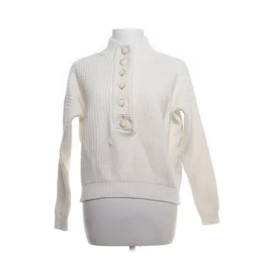 Sweater (White) from Sézane Cotton, Wool, Polyamide