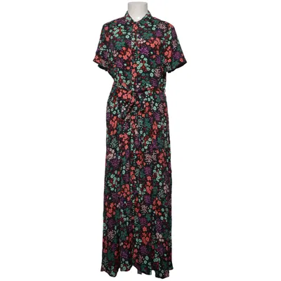 Robe chemise (Noir, Multicolore) de Zilch Viscose
