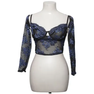 Crop top (Zwart, Blauw) van Tezenis