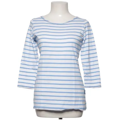 T-shirt à manches longues (Bleu, Blanc) de Swesco Coton, Élasthane, Modal