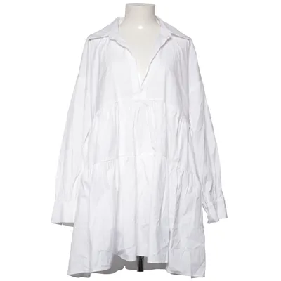 Jurk (Wit) van H&M Katoen, Elastaan, Polyamide