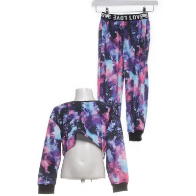 Loungewear (Lila, Meerkleurig) Elastaan, Polyester