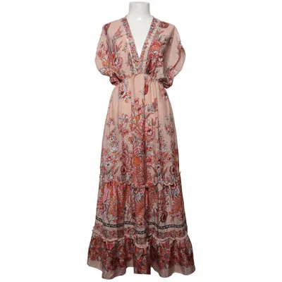 Robe longue (Beige, Multicolore) de Bold & Beautiful Soie