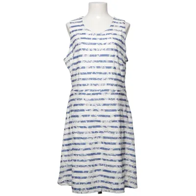 Kjole (Blå, Hvid) fra Anna Field Curvy Elastan, Polyester, Viscose