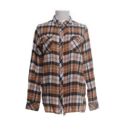Flanellen overhemd (Bruin, Wit, Grijs) van Volcom Katoen