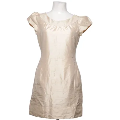 Dress (Beige) from Oasis Acetate, Silk