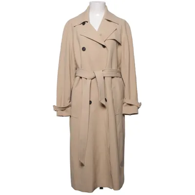 Trenchcoat (Beige) från Yaya Women Elastan, Polyester, Viskos