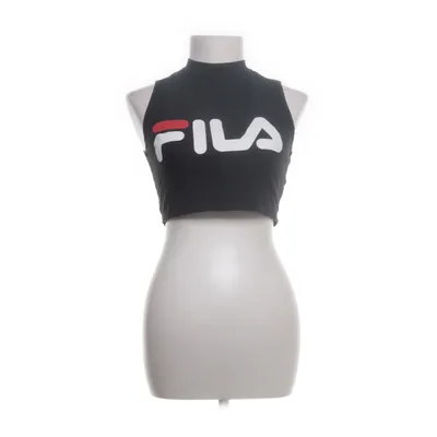 Top (Black, Multicolored) from Fila Cotton, Elastane