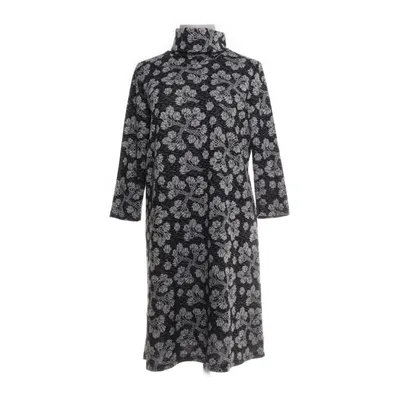 Turtleneck dress (Black, White) from Wonderful