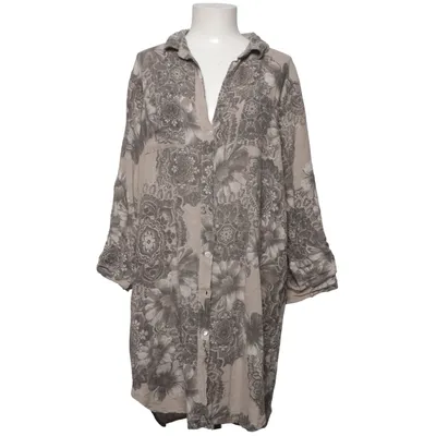 Robe chemise (Beige, Gris) de Mix by Heart Coton