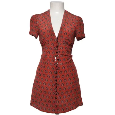 Robe (Rouge, Noir) de Réalisation Soie
