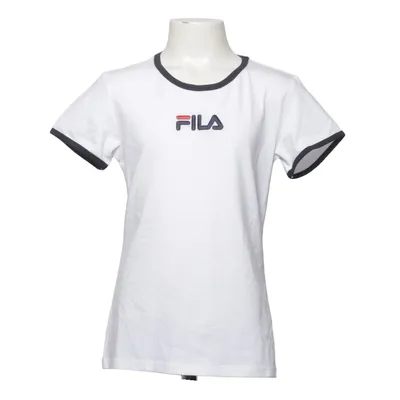 T-shirt (Blanc) de Fila Coton, Élasthane