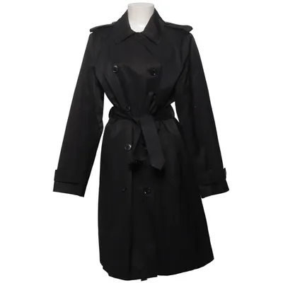 Trenchcoat (Zwart) van Lauren Ralph Lauren Katoen, Polyester