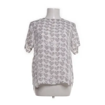Top (White, Gray) from Herzen´s Angelegenheit Silk