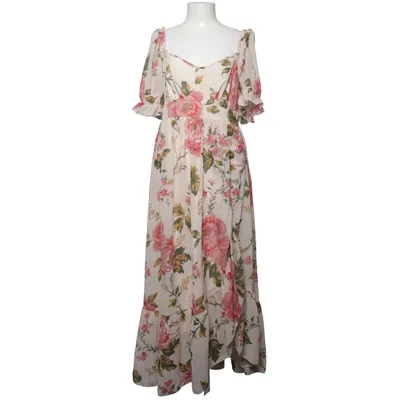 Robe longue (Beige, Rouge, Vert) de Shein Curve Polyester