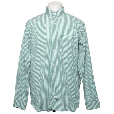 Buttondown-skjorta (Grön, Vit) från Nitty Gritty Bomull