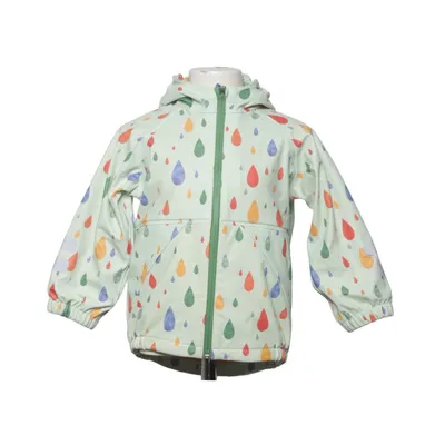 Regnjacka (Grön, Flerfärgad) från Pusblu Bomull, Polyester, Polyuretan