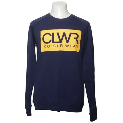 Sweatshirt (Bleu, Jaune) de CLWR Coton