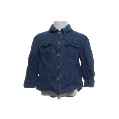 Denim blouse (Blauw) van Minimarket Katoen