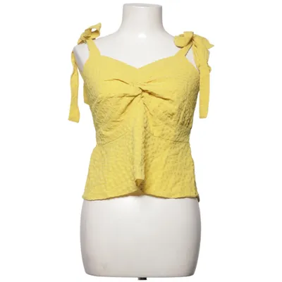 Tank Top (Yellow) from Glam Elastane, Polyester