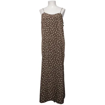 Långklänning (Brun, Vit) från Monki Polyester