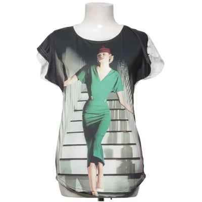 Haut (Noir, Vert, Blanc) de Miss Miss