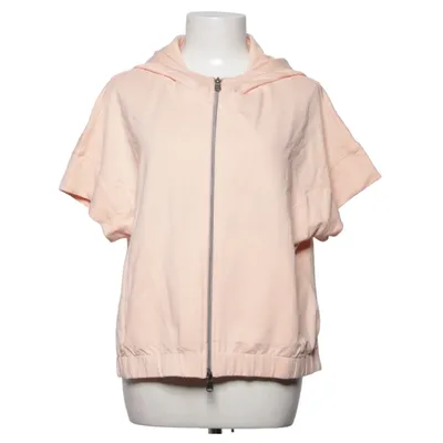 Korte mouwen capuchon sweater (Roze) van Le Comte Katoen, Polyester