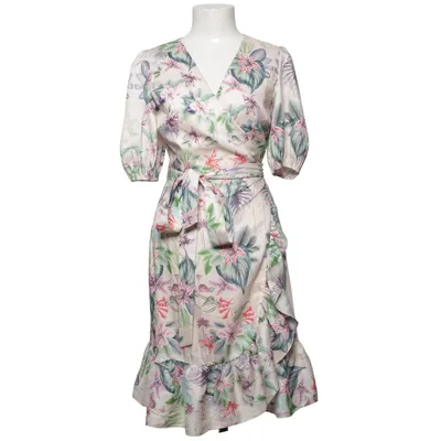 Omlottklänning (Beige, Flerfärgad) från By Malina Collection