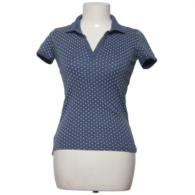 Poloshirt (Blauw, Wit) van The Basics C&A Katoen