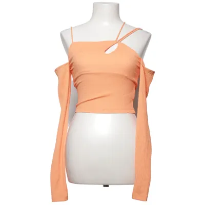 Crop top (Orange) från Hanna Schönberg x NA-KD Elastan, Polyester