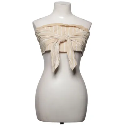Tube top (Beige, Wit) van Cotton On