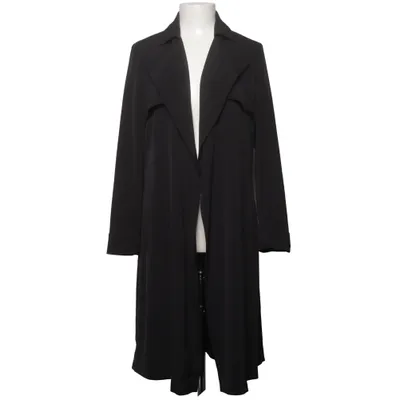 Trench coat (Black) from Yerse Elastane, Polyester