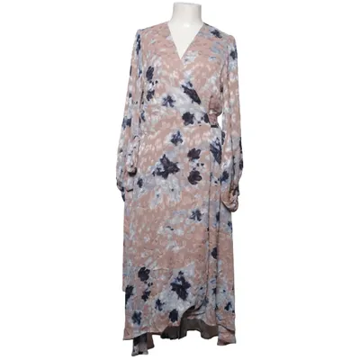 Slå-om-kjole (Beige, Blå, Flerfarvet) fra InWear Genanvendt polyester, Viscose