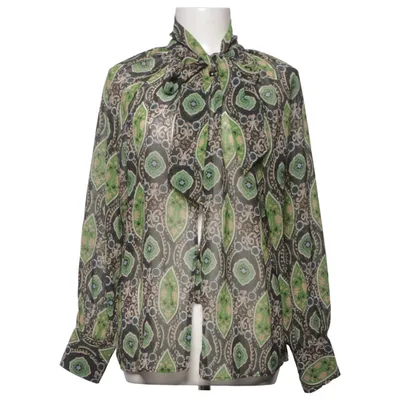 Blouse lavallière (Vert, Noir, Beige, Multicolore) de Mango
