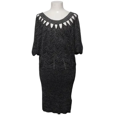 Robe (Noir, Gris) de Rainbow Fibre métallique, Viscose