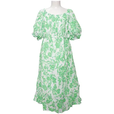 Dress (Green, White) from COS Polyamide, Viscose, Cotton