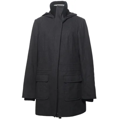 Manteau (Gris) de Petroff Acrylique, Polyester, Viscose, Laine