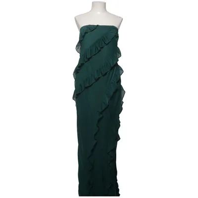 Aftenkjole (Grøn) fra Boohoo Elastan, Polyester