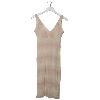 Jurk (Beige) van Bruuns Bazaar Katoen, Elastaan