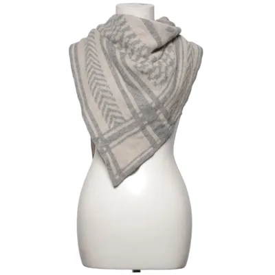 Scarf (Gray, Beige) from Lala Berlin Cashmere