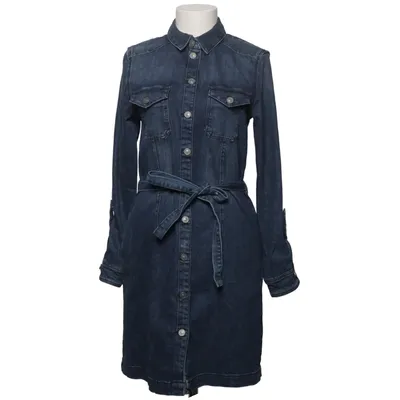 Robe en jean (Bleu) de The Denim C&A Coton, Élasthane