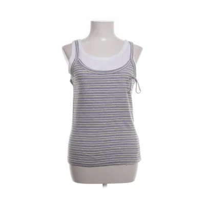 Tank Top (White, Multicolored) from Colours Of The World Cotton, Polyester