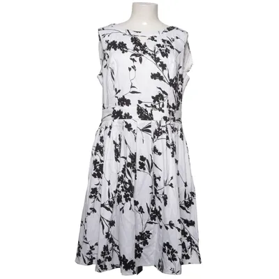 Robe (Blanc, Noir) de Belle Poque Coton, Élasthane