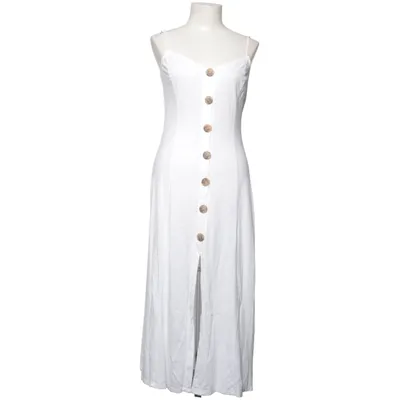 Dress (White) from ASOS Cotton, Viscose