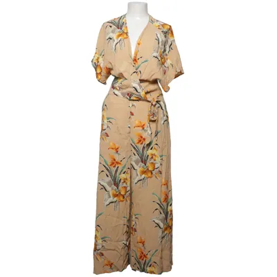 Jumpsuit (Beige, Multicolored) from Anna Glover x H&M Viscose